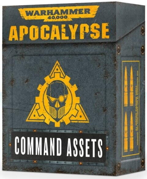Apocalypse Command Assets - Indeholder 100 ekstra kort til brug i Apocalypse spil