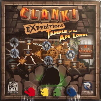 Clank! Expeditions: Temple of the Ape Lords - Udforsk Ape Lords' tempel i denne udvidelse