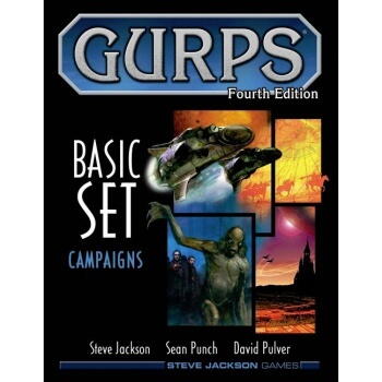 GURPS Basic Set: Campaigns - Denne bog er uundværlig for en GURPS game master, og spillere der ønsker dybere indsigt