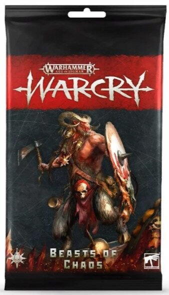 Warcry: Beasts of Chaos Card Pack - Slip bæsterne løs på din modstander med denne kort pakke!