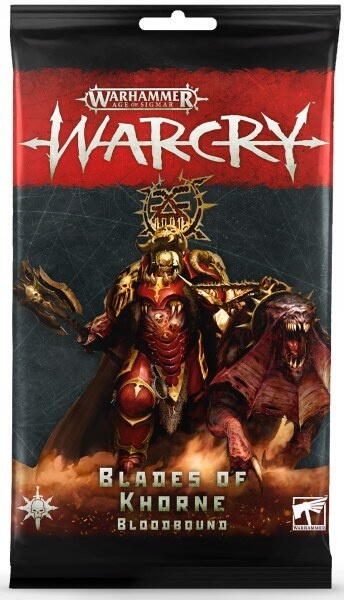 Warcry: Blades Of Khorne Bloodbound Card Pack - Indtag the Eight Points med Khornes dødelige tilbedere