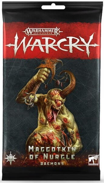 Warcry: Maggotkin of Nurgle Daemons Card Pack - Infester Bloodwind Spoils med disse pest-daemoner