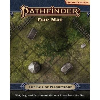 Pathfinder Flip-Mat: The Fall of Plaguestone - Et kort specielt designet til eventyret af samme navn, men som kan bruges til andre