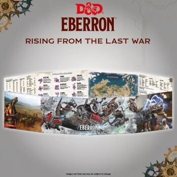 D&D: Rising from the last war - Eberron DM Screen