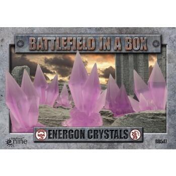 Battlefield In A Box - Energon Crystals - Purple - x6 30mm