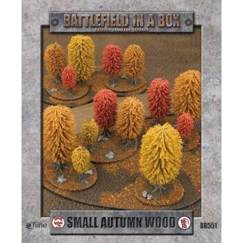 Battlefield In A Box - Small Autumn Wood (x1)