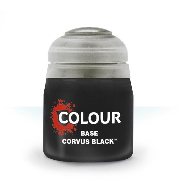 Citadel Colour Base Paint Corvus Black 12 ml