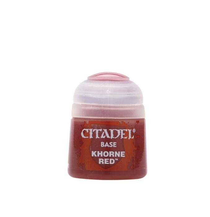 Citadel Colour Base Paint Khorne Red 12 ml
