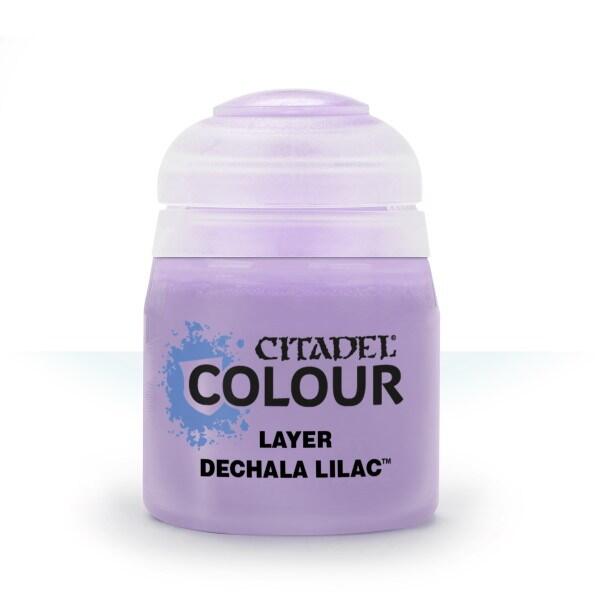 Citadel Colour Layer Paint Dechala Lilac 12 ml til maling af Warhammer og andre miniaturer