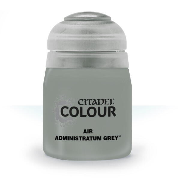 Citadel Colour Air Paint Administratum Grey 24 ml til maling af Warhammer og andre miniaturer