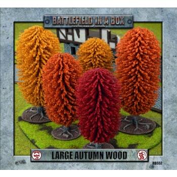 Battlefield In A Box - Large Autumn Wood indeholder 5 flotte efterårstræer