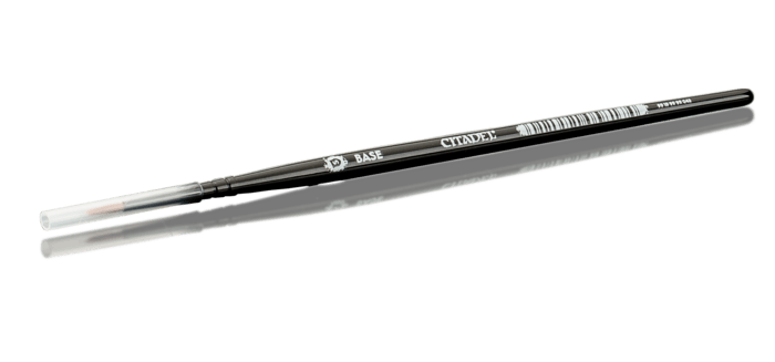Small Base Pensel - En pensel lavet til at påføre det nederste lag maling på Warhammer figurer