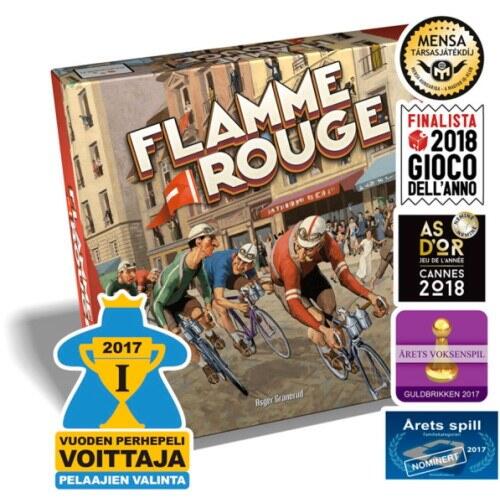 Flamme Rouge - Dette brætspil er udviklet af en dansker, og sætter cykelryttere op mod hinanden