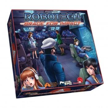 Robotech: Brace for Impact - i dette brætspil skal I samarbejde for at kunne overleve det sidste angreb på jeres rumskib