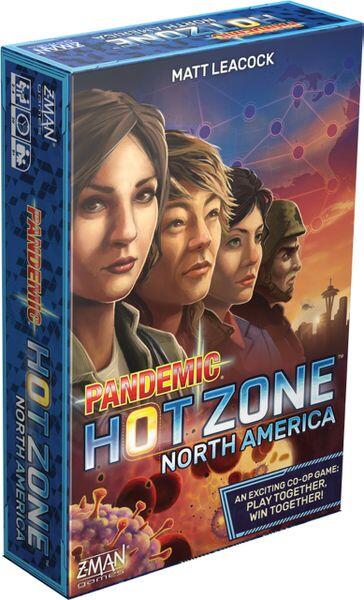 Pandemic: Hot Zone - North America - En rejsevenlig udgave af det klassiske spil