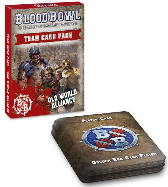 Blood Bowl Old World Alliance Team Card Pack - Hold styr på et hold med forskellige racer i