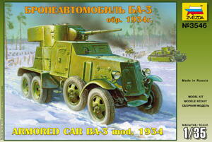 Soviet Armored Car BA-3 1/35