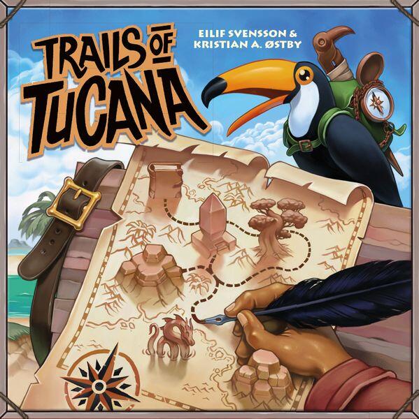 Trails of Tucana er et nordisk designet flip-and-write brætspil