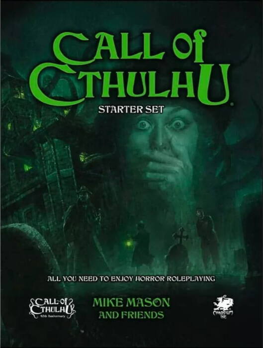 Call of Cthulhu - Starter Set giver dig og venner mulighed for at spille klassiske rollespilsscenarier