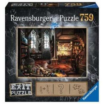 Ravensburger EXIT Puzzle - Dragon Laboratory - Sender dig ud på jagten efter den sidste brik