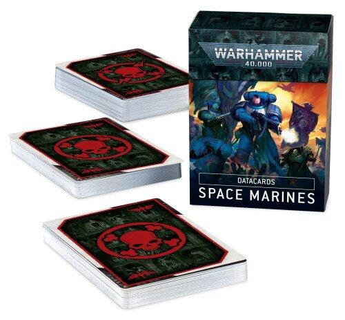 Gør dine kampe hurtigere, og nemmere at holde styr på med disse Datacards: Space Marines referencekort.