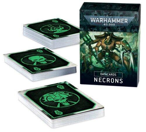 Gør din kamp-oplevelse nemmere og hurtigere, med reference-kortene i Datacards: Necrons pakken.