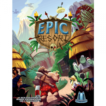 Epic Resort er et deck-bygger og ressource-styrings spil som handler om at bygge, og forsvarer et successfult feriested for turister og helte som har taget fri