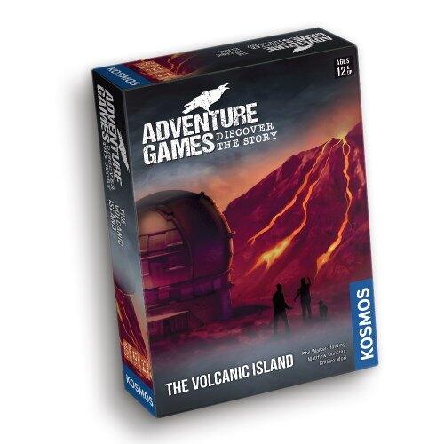 Løs mysterierne på den vulkanske ø sammen med dine venner, i Adventure Games: The Volcanic Island, et episk 5 timers eventyr for op til 4 spillere