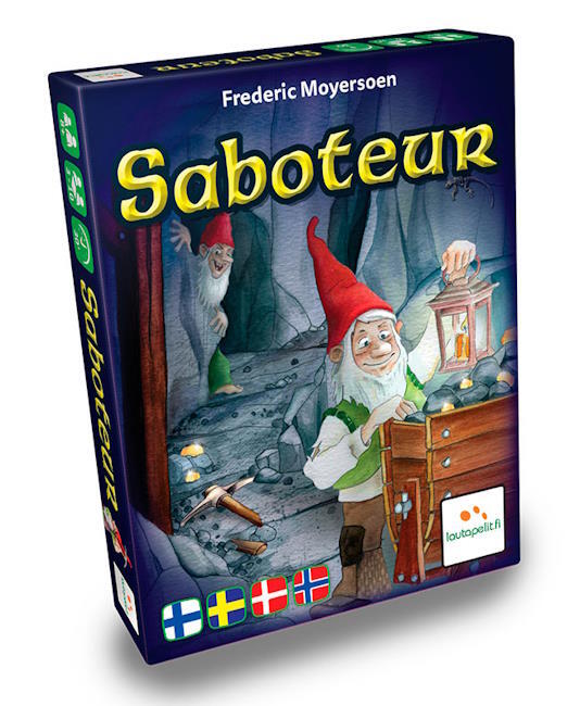 Kan i finde frem til sabotøren før de napper alt gulde for sig selv i dette sociale kortspil; Saboteur på nordiske sprog
