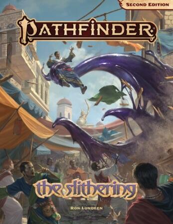 Pathfinder - The Slithering er et standalone eventyr for karakterer op femte niveau