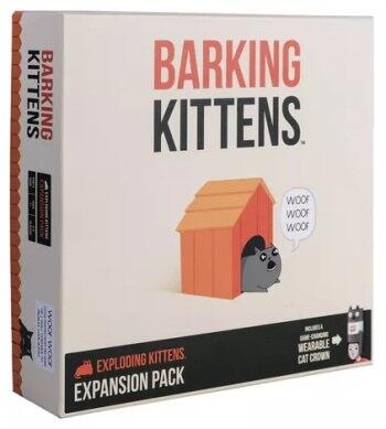 Exploding Kittens: Barking Kittens er den tredje udvidelse til kortspillet
