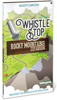 Whistle Stop: Rocky Mountains udvider brætspillet med den berømte bjergkæde