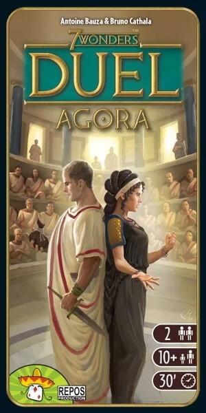 7 Wonders Duel: Agora tilføjer senatet til dette brætspil