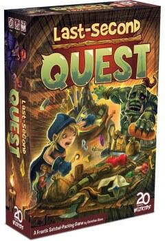Last-Second Quest er et brætspil, hvor I skal pakke jeres rygsække til eventyr