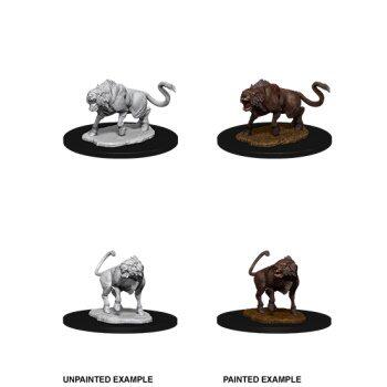 Leucrotta er djævelske og monstrøse bæster, og du kan bruge dem i din næste D&D kampagne eller eventyr med disse miniaturer fra Nolzur's Marvelous Miniatures