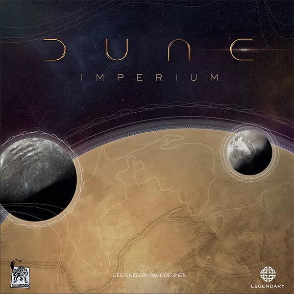 Dune: Imperium er et dækbygnings og workerplacement brætspil, sat i det kendte litterære univers
