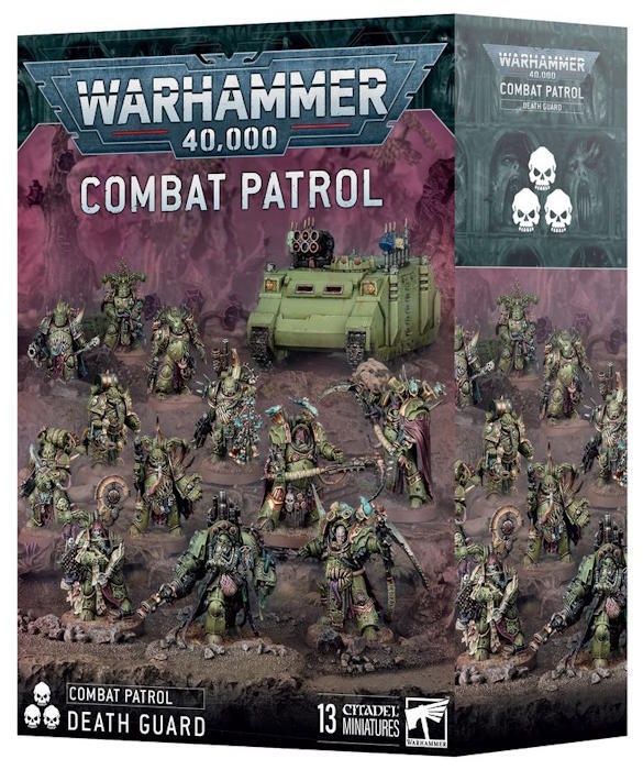Combat Patrol: Death Guard er den idelle måde at starte en hær af Nurgles følgere i Warhammer 40.000