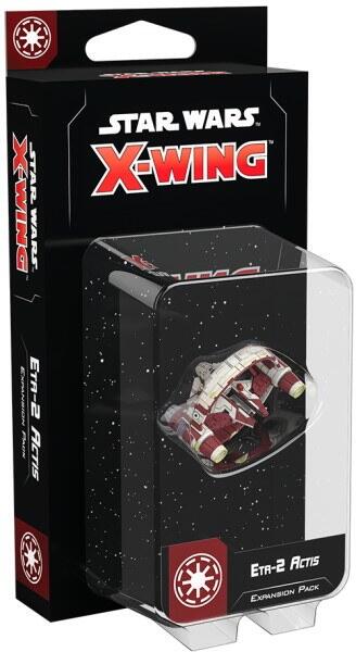 Eta-2 Actis Expansion Pack giver dig mulighed for at bruge det kendte Jedi skib i X-wing 2nd Edition