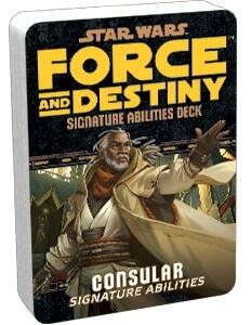 Consular Signature Abilities til Star Wars: Force and Destiny rollespil