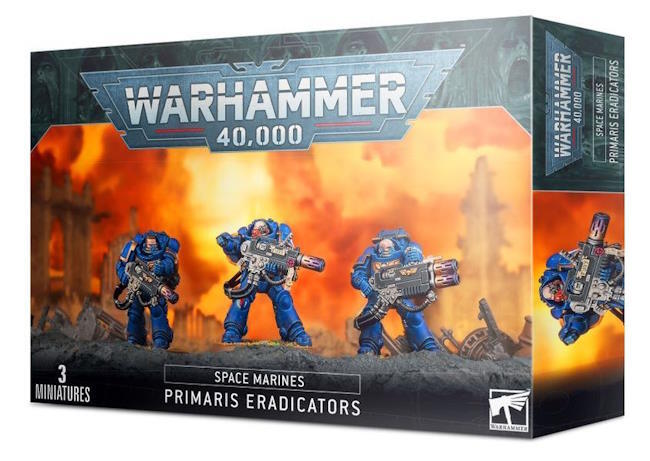 Primaris Eradicators tilføjer tunge våben til din Space Marines hær