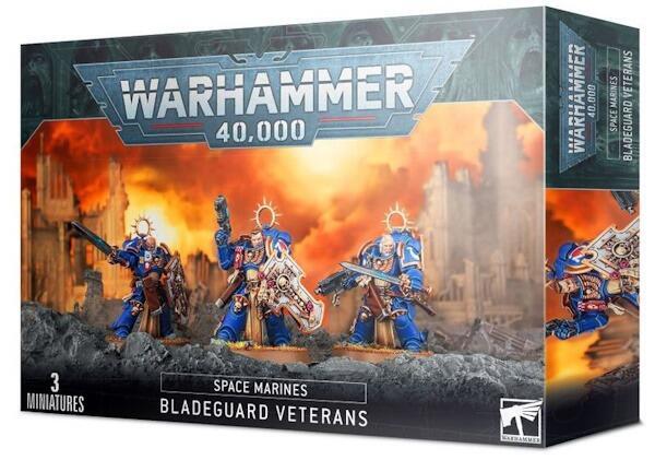 Bladeguard Veterans kæmper på forreste linje i Space Marines hære i Warhammer 40.000
