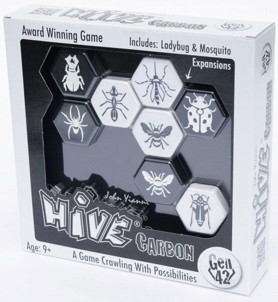 Hive: Carbon er det samme prisvindende spil, men med et stilrent sort/hvidt look