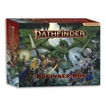 Pathfinder Beginner Box indeholder alt hvad du behøver for at starte med at spille Pathfinder RPG 2nd Edition