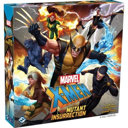 X-Men: Mutant Insurrection er et brætspil, hvor spillerne skal samarbejde om at redde verden fra Marvel skurke