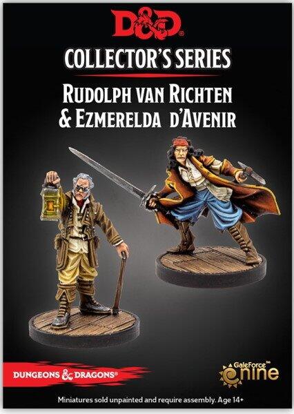 D&D Collector Series: Rudolph Van Richten & Ezmerelda D'Avenir er ideelt til brug med Curse of Strahd eventyret