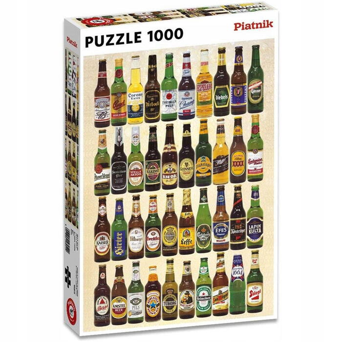 Verdens Øl - 1000 brikker er et godt puslespil til tørstige mennesker!