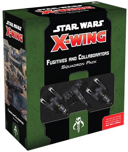 Fugitives and Collaborators Squadron Pack giver Scum and Villainy spillere i X-wing 2nd Edition mange nye muligheder