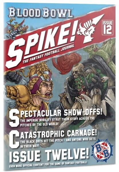Spike! Journal Issue 12 indeholder regler og information om Imperial Nobility- og Black Orcteams