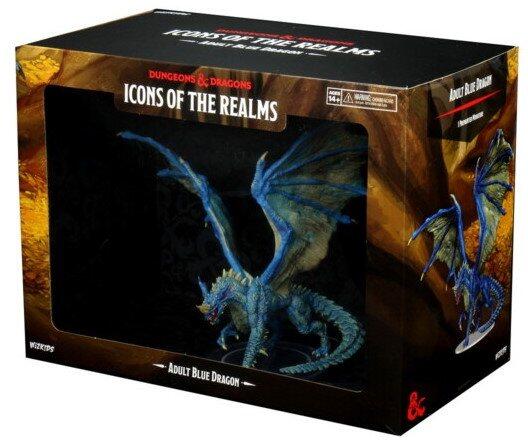 Adult Blue Dragon Premium Figure fra D&D Icons of the Realms er en frygtelig modstander at møde i et rollespil