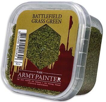 Basing: Grass Green fra the Army Painter kan få din figurbase til at ligne en græsplæne, eller kan bruges i mindre klumper